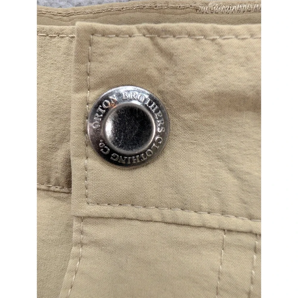 Orton Brothers Cargo Utility Pants Men's L Khaki Stretch VT-84036 30